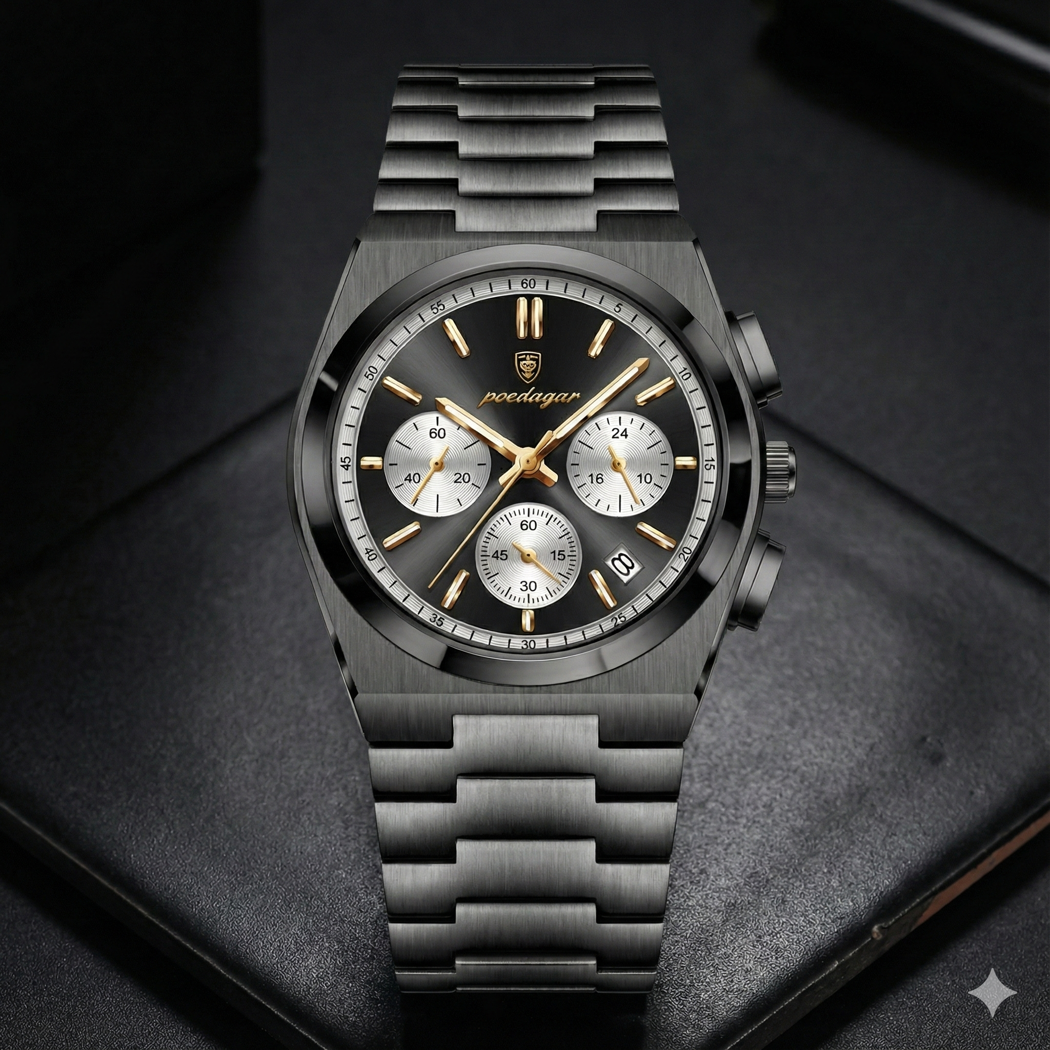 Relógio Poedagar Commander Fulblack®