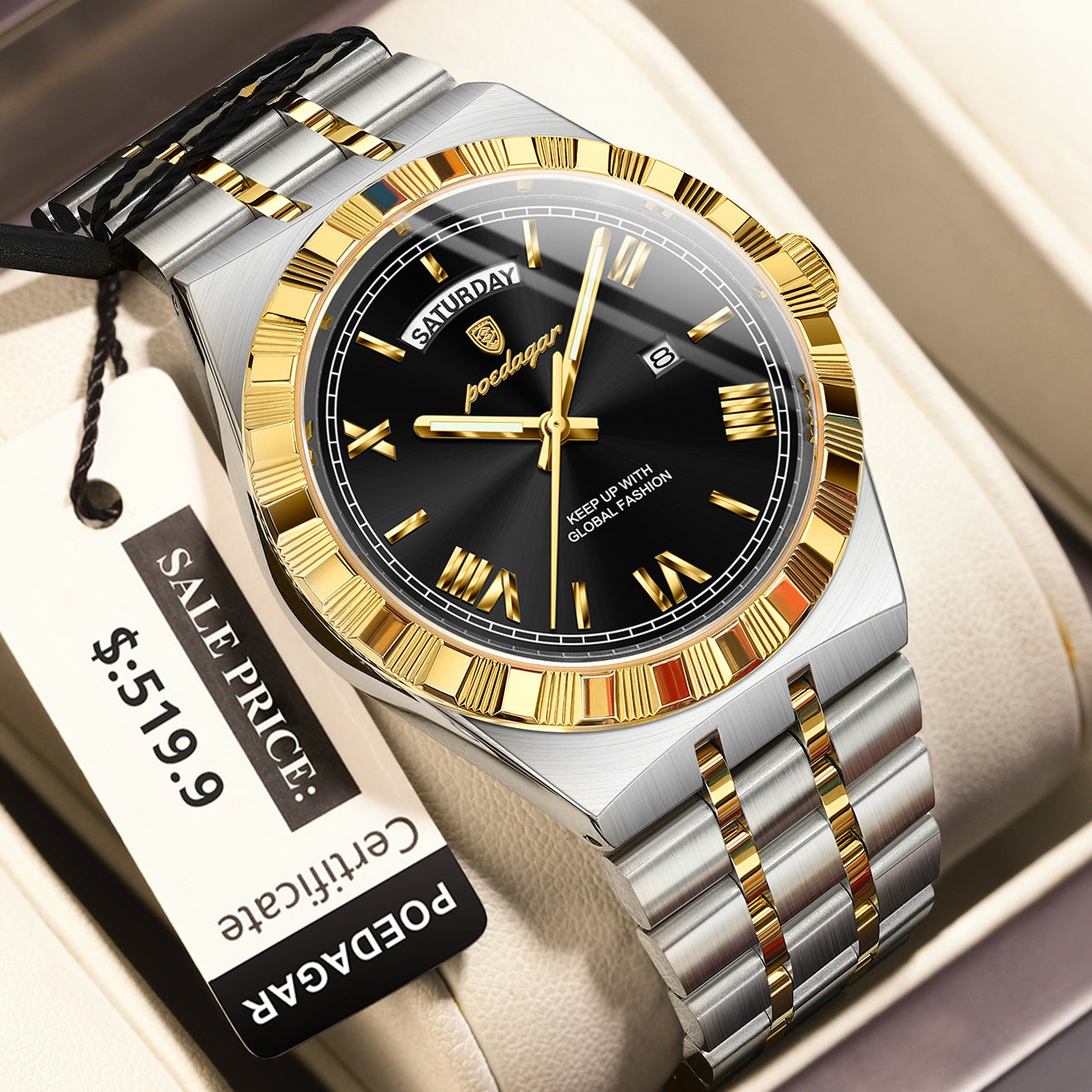 Relógio Poedagar Mônaco®